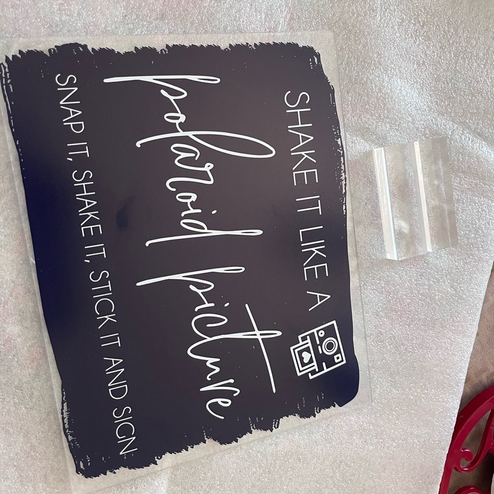 Wedding sign for Photo Booth. Used once at my wedding 💙